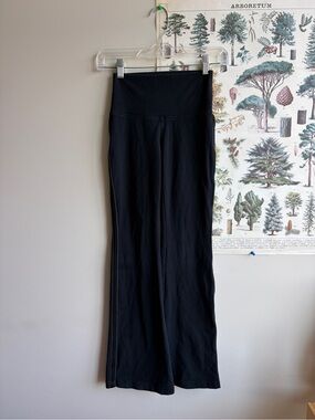 TNA Black High Waist Flare Legging XS